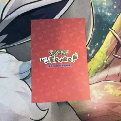 Manhole Cover Jolteon Cracked Ice Holo Let's Go Eevee Database Pokemon Card NM - Image 2