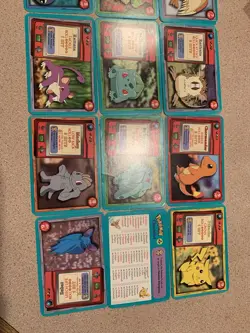 Rare Pokemon Jr Adventure Trading Card Lot Of 11 Nintendo W Checklist Card - Image 4