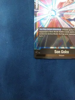 Dragon Ball Super Fusion World Blazing Aura Son Goku SR Foil Card FB02-119 - Image 4