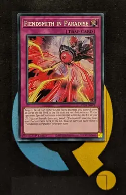 INFO-EN072 Fiendsmith in Paradise Super Rare 1st Edition YuGiOh Card - Image 1