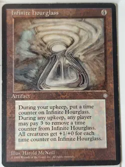 Infinite Hourglass - Ice Age - Magic the Gathering MTG Nice! - Image 1