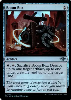 Boom Box Foil Outlaws of Thunder Junction 241 NM MTG - Image 1