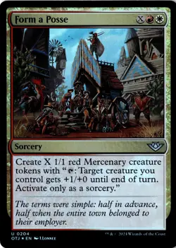 Form a Posse Foil Outlaws of Thunder Junction 204 NM MTG - Image 1