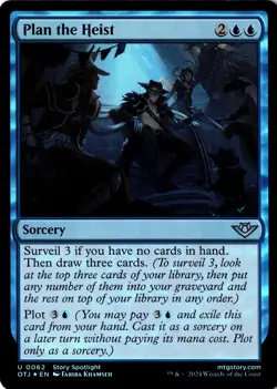 Plan the Heist Foil Outlaws of Thunder Junction 62 NM MTG - Image 1