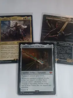 * ARAGORN, THE UNITER * LORD OF THE RINGS NM MTG * Magic the Gathering & more! - Image 1