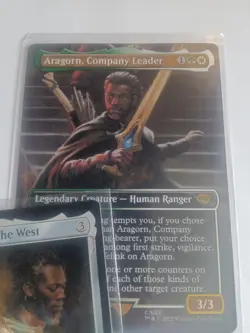 * ARAGORN, THE UNITER * LORD OF THE RINGS NM MTG * Magic the Gathering & more! - Image 4