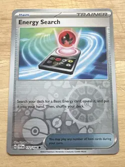 Energy Search - 172/198 - Reverse Holo - Scarlet & Violet - NM/M - Pokemon Card - Image 1