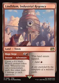 Lindblum, Industrial Regency // Mage Siege Final Fantasy LP MTG - Image 1