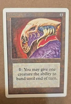 MTG Helm of Chatzuk Unlimited Magic the Gathering NM Front/ MP back - Image 1