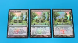 3x FOIL GROVE OF THE GUARDIAN PRERELEASE MTG MAGIC GATHERING NM / UNPLAYED - Image 1