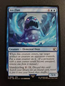 Ice Flan #55 FINAL FANTASY FIN MTG Combine Shipping 1-10 $4.88 - Image 1