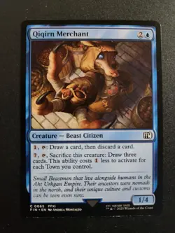 Qiqirn Merchant #65 FINAL FANTASY FIN MTG Combine Shipping 1-10 $4.88 - Image 1