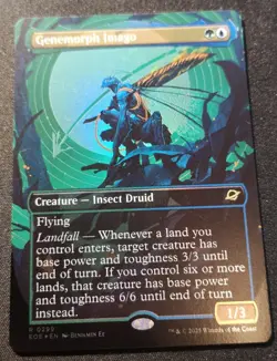 Genemorph Imago - Foil - Borderless - EOE - MTG - EN - NM - 0299 - Image 1
