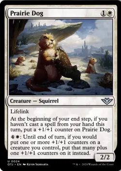 Prairie Dog Non-Foil Outlaws of Thunder Junction 24 NM MTG - Image 1
