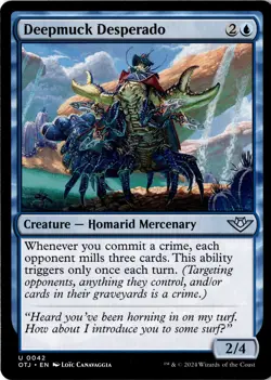 Deepmuck Desperado Non-Foil Outlaws of Thunder Junction 42 NM MTG - Image 1