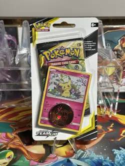 2019 POKEMON SUN & MOON TEAM-UP BOOSTER MIMIKYU SM163 SEALED BLISTER PACK MINT - Image 1