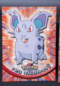 Nidoran, Nidorina, Nidoqueen Topps Pokemon Black Logo 1999 - Image 2