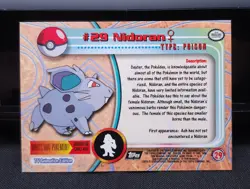 Nidoran, Nidorina, Nidoqueen Topps Pokemon Black Logo 1999 - Image 5