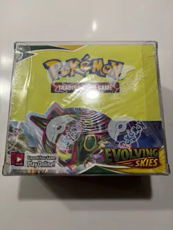 *POKEMON* - Evolving Skies Booster Box.New & Perfectly Sealed W/ Plastic Case ⭐ - Image 1