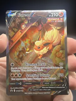 Flareon V SWSH: Sword & Shield Promo Cards #SWSH179 Promo Pokemon NM - Image 3