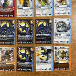 🥚 Lot of 20 - Blue Dragon Role Playing Cards - KONAMI Card Game TCG CCG See Pix - Image 3