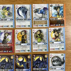 🥚 Lot of 20 - Blue Dragon Role Playing Cards - KONAMI Card Game TCG CCG See Pix - Image 4