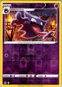 Haunter 65/196 Pokemon Lost Origin Reverse Holo - Image 1