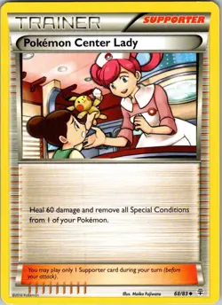 Pokemon Center Lady 68/83 Generations Regular Uncommon - Image 1