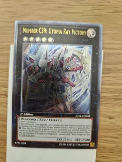 YuGiOh! Number C39: Utopia Ray Victory 1st Editon! - JOTL-EN048 - Ultimate Rare - Image 3