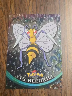 Beedrill 15 TOPPS Pokemon Card - Textured Foil - Image 1