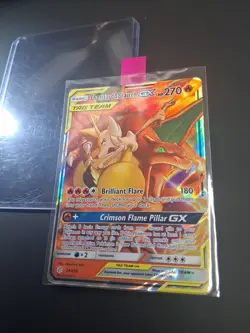 Charizard & Braixen GX - 22/236 - Pokemon Cosmic Eclipse Sun & Moon Card NM - Image 3