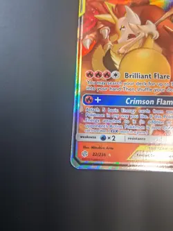 Charizard & Braixen GX - 22/236 - Pokemon Cosmic Eclipse Sun & Moon Card NM - Image 5