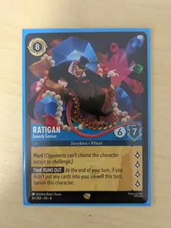 Ratigan - Greedy Genius 167/204 Reign of Jafar Legendary Disney Lorcana Card - Image 1