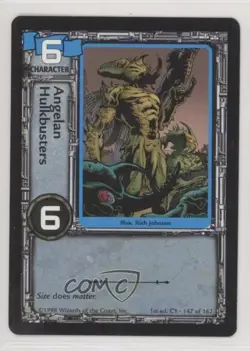 1998 Jim Lee's C-23 Collectible Card Game Angelan Hulkbusters #147 c7w - Image 1