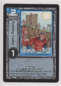 1998 Jim Lee's C-23 Collectible Card Game Training Cadre #110 c7w - Image 1