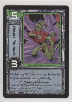 1998 Jim Lee's C-23 Collectible Card Game Desert Nomads #67 c7w - Image 1