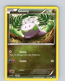 Pokemon TCG Goomy XY Phantom Forces 75/119 Regular Common Card LP-NM - Image 1