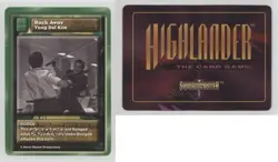 1996 Highlander - The Card Game Back Away Yung Dol Kim fm0 - Image 3