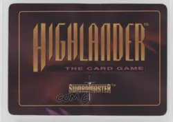 1996 Highlander - The Card Game Base Upper Center Block fm0 - Image 2
