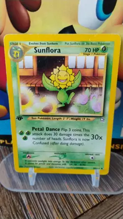 SUNFLORA Neo Genesis Series POKEMON Non-Holo 2000 Trading Card 50/111 - Image 1