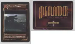 1996 Highlander - The Card Game Recover Weapon fm0 - Image 3