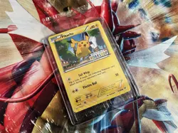 Pikachu Build-A-Bear Stamped Promo Roaring Skies 20/108 Non-Holo Card NEW MINT - Image 1