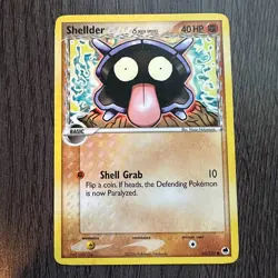 Shellder (Delta Species) 63/101 Dragon Frontiers Regular MP Pokemon Card TCG - Image 1
