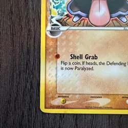 Shellder (Delta Species) 63/101 Dragon Frontiers Regular MP Pokemon Card TCG - Image 4