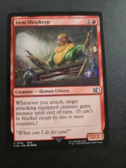 Item Shopkeep #142 Final Fantasy - NM - MTG Magic - Common - Image 1