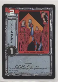 1998 Jim Lee's C-23 Collectible Card Game Colonial Police #4 c7w - Image 1