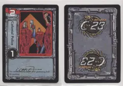 1998 Jim Lee's C-23 Collectible Card Game Colonial Police #4 c7w - Image 3