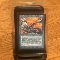 Magic The Gathering MTG LUFTELEMENTAR Air Elemental German Black Border NM 1994 - Image 3