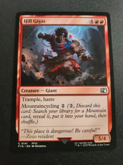 Hill Gigas #141 Final Fantasy - NM - MTG Magic - Common - Artifact - Image 1