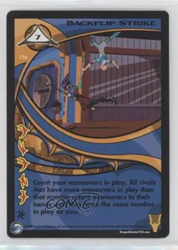 2005 Dragon Trading Card Game Backflip Strike #116 0l1 - Image 1